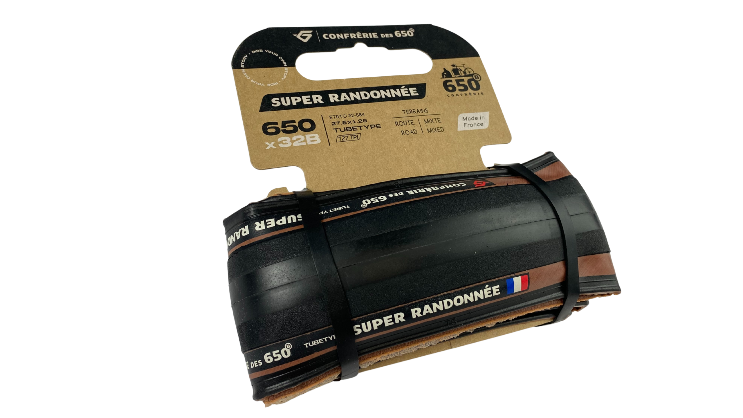 Pneu Hutchinson Confrérie des 650 - Super Radonnée- Tubetype