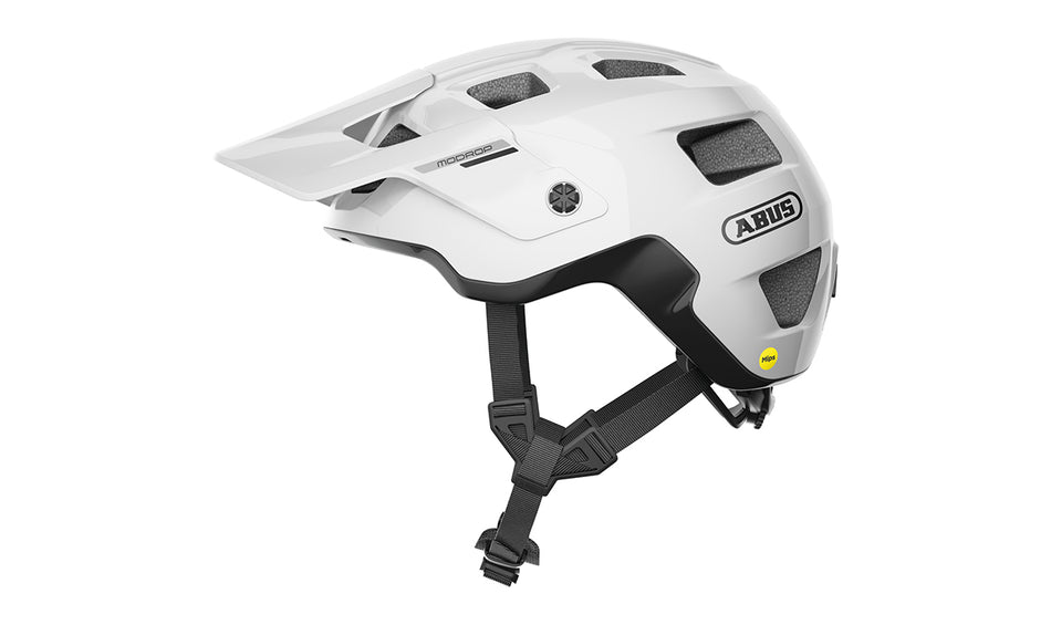 Casque VTT MoDrop MIPS Abus (M, Shiny_x000D_
white)