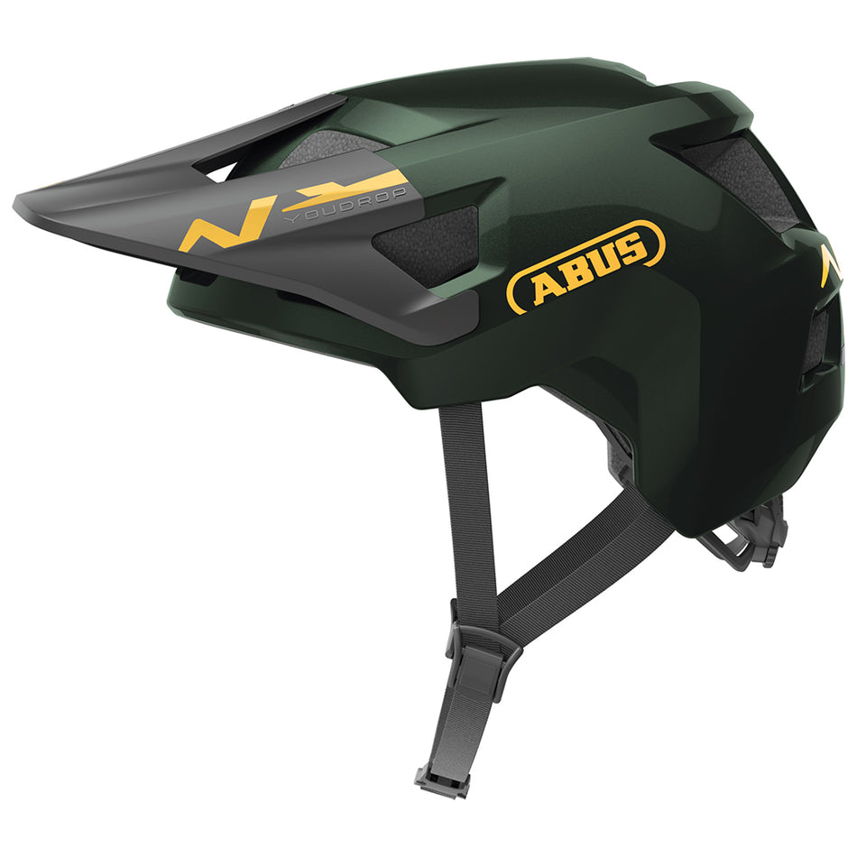 Casque VTT enfant Youdrop Abus (S, Moss_x000D_
green)