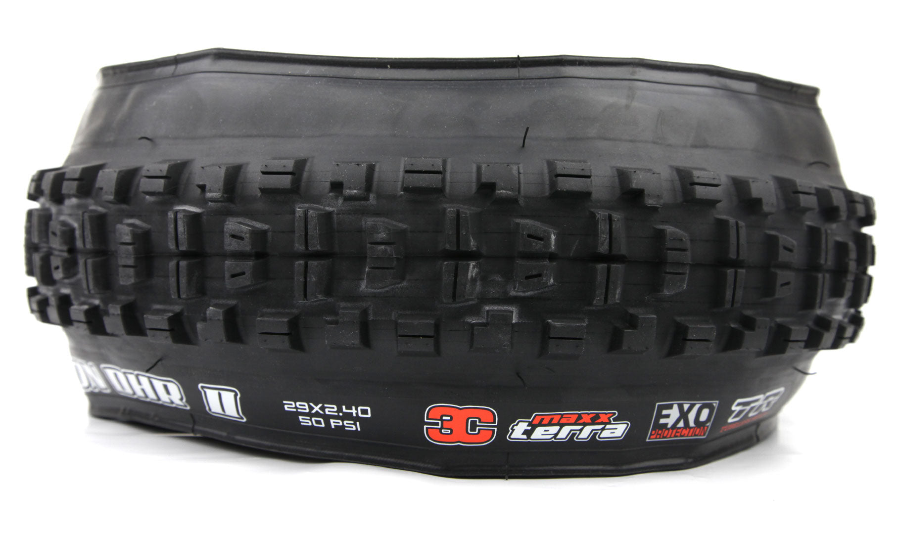 Pneu Maxxis Minion DHR II Wide Trail - EXO Protection - 3C Maxx Terra - Tubeless Ready assiette