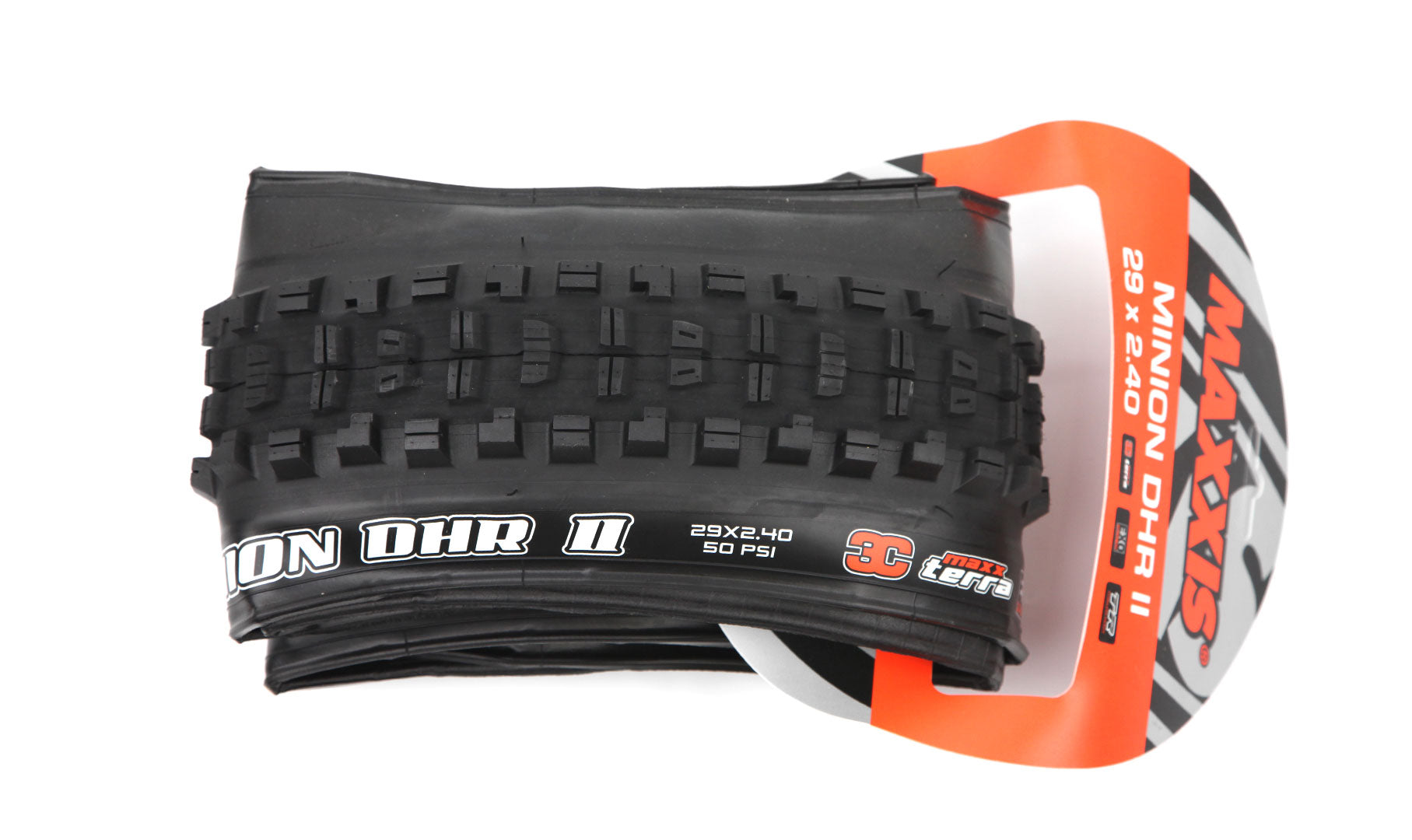 Pneu Maxxis Minion DHR II Wide Trail - EXO Protection - 3C Maxx Terra - Tubeless Ready pack