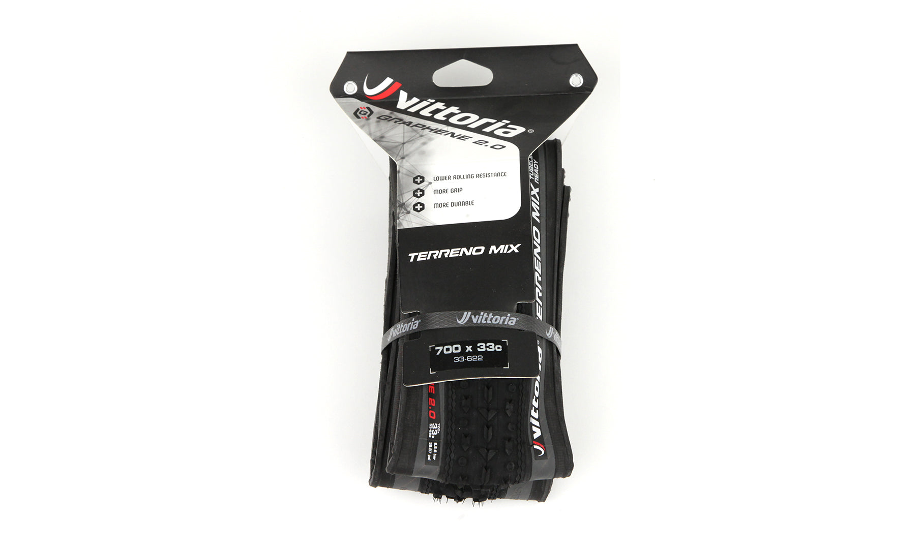 Pneu Vittoria Terreno Mix - 3C Graphene 2.0 - Tubeless Ready - PACK