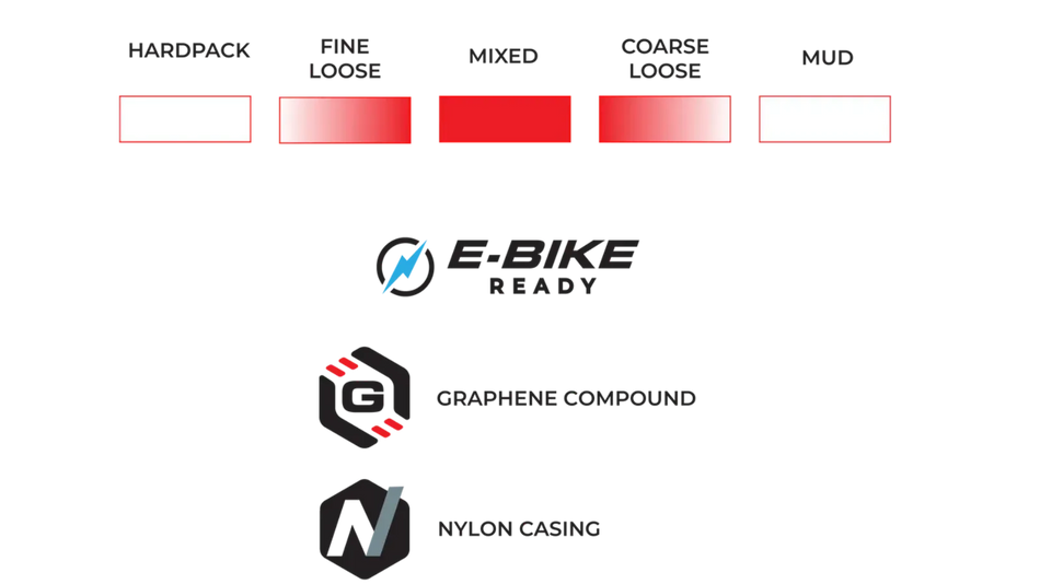 Pneu Vittoria Terreno T50 Mixed - Gravel Endurance - Tubeless Ready