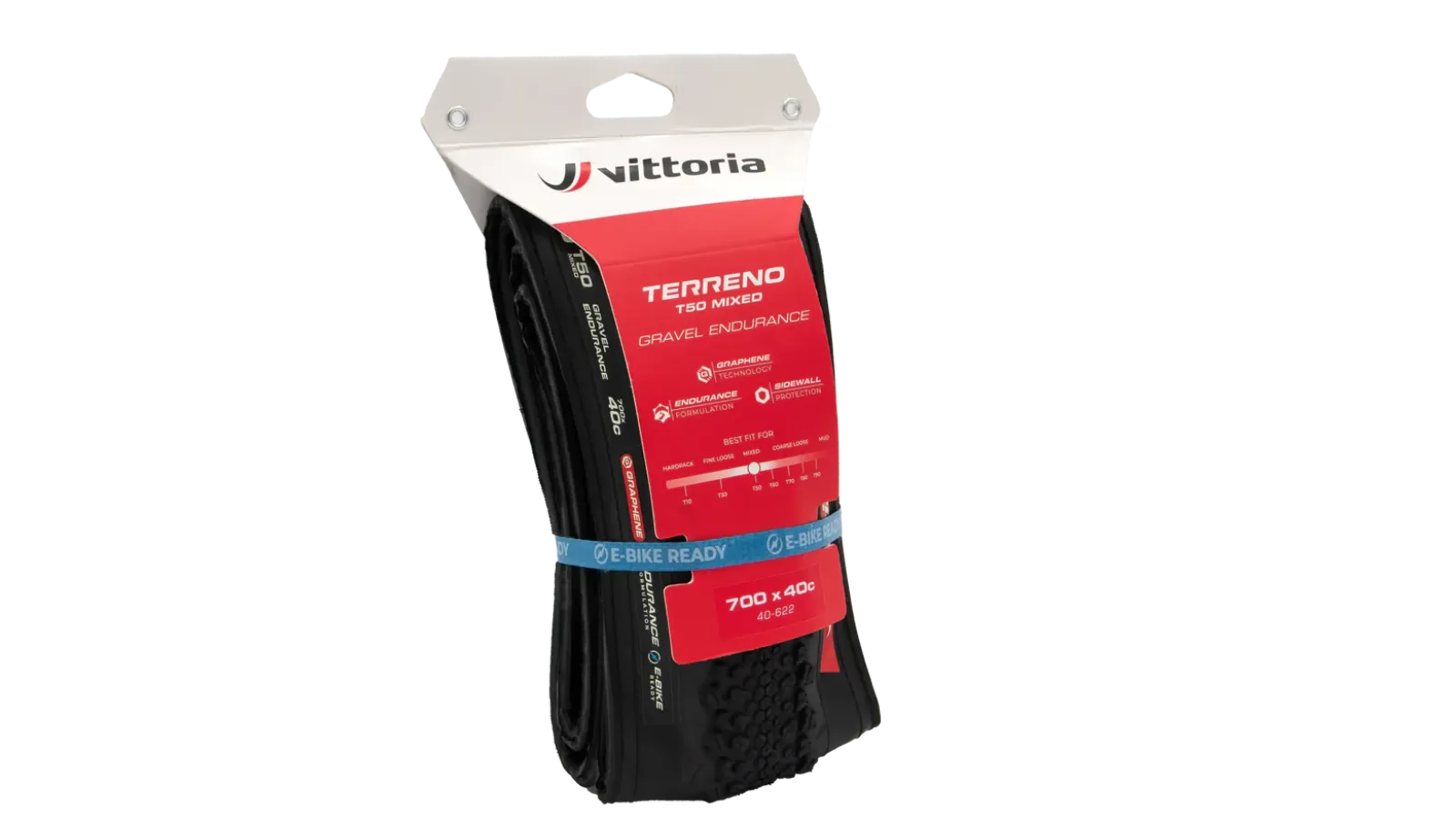 Pneu Vittoria Terreno T50 Mixed - Gravel Endurance - Tubeless Ready
