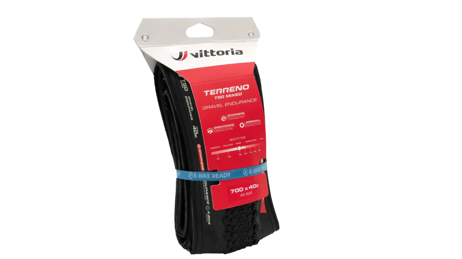 Pneu Vittoria Terreno T50 Mixed - Gravel Endurance - Tubeless Ready