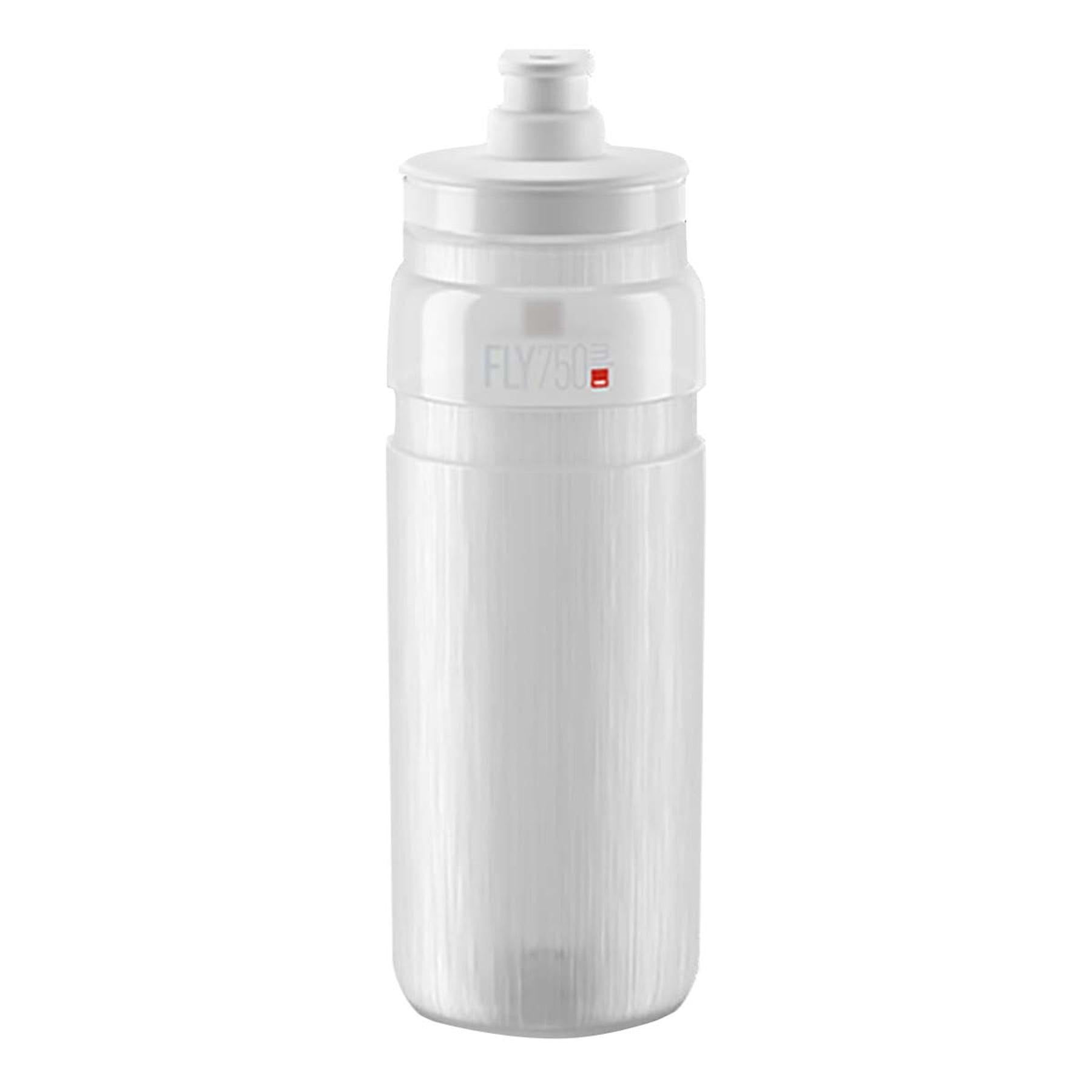 Bidon vélo Elite Fly tex 750 ml ultra léger transparent