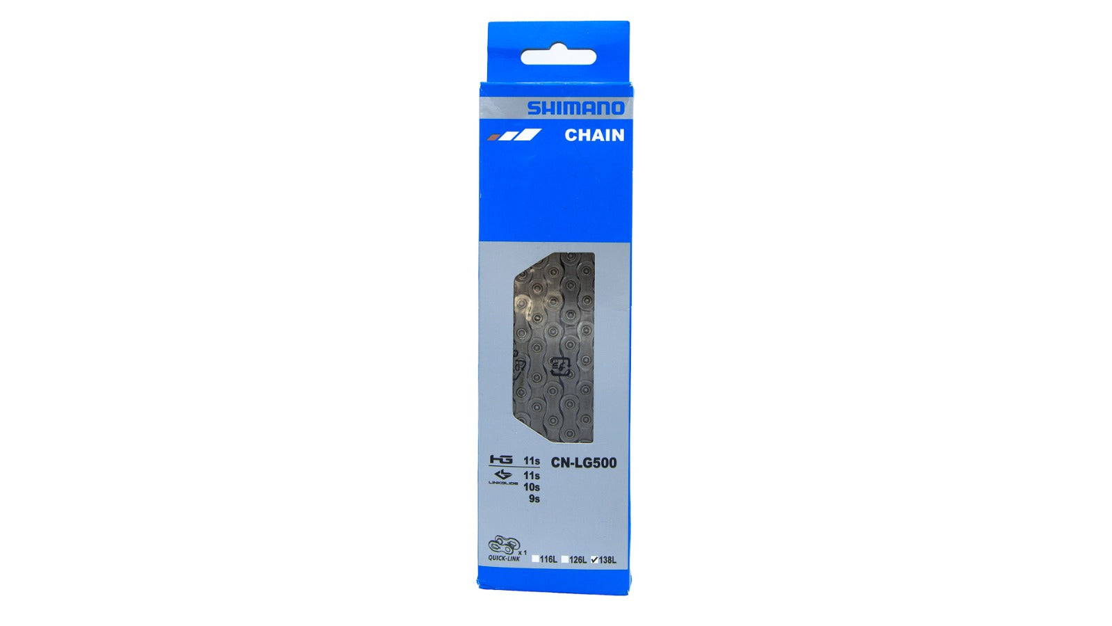 Chaîne Shimano CUES 9/10/11V CS-LG500 138 maillons