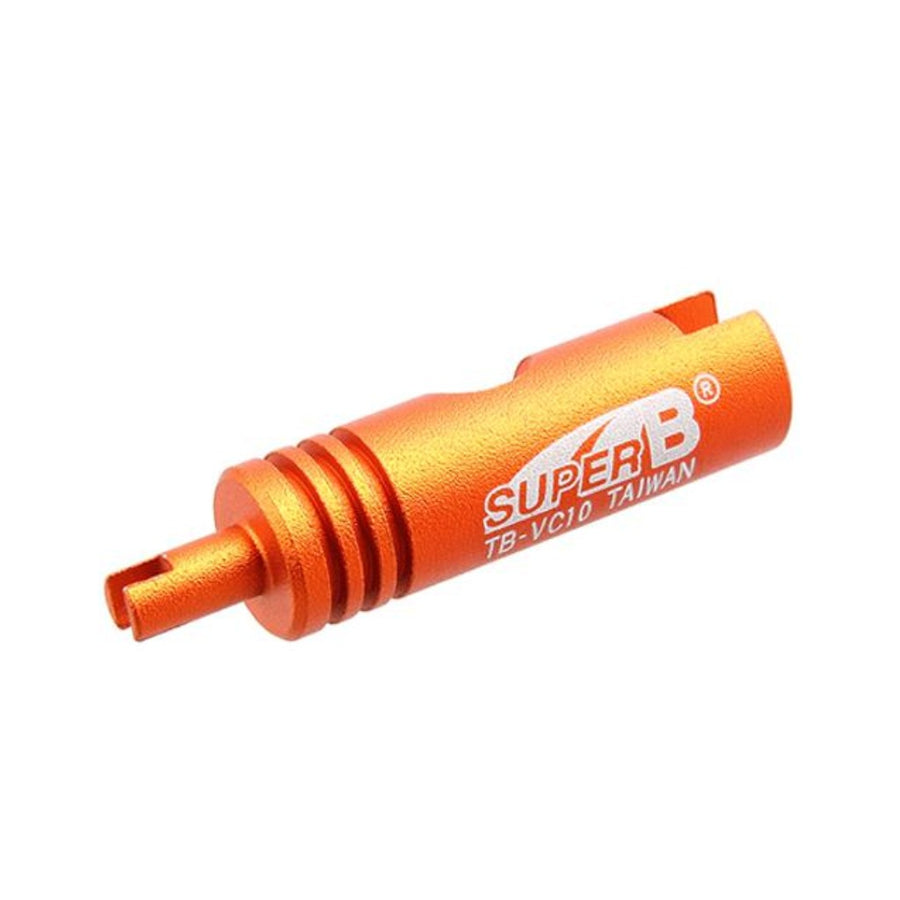 Outil démonte obus valves vélos Presta et Schrader Super B TB-VC10