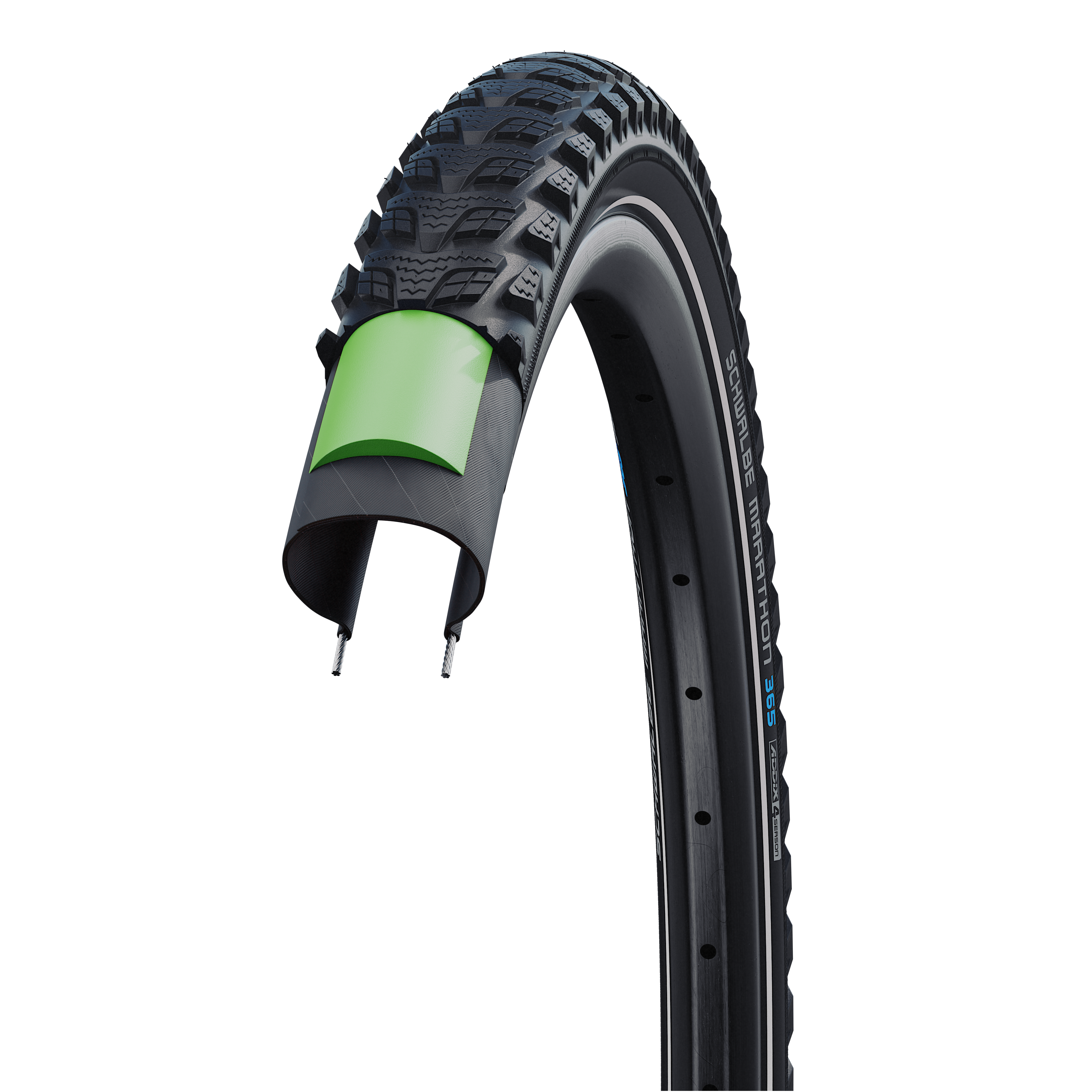Pneu Schwalbe Marathon 365 - TwinSkin - GreenGuard #1