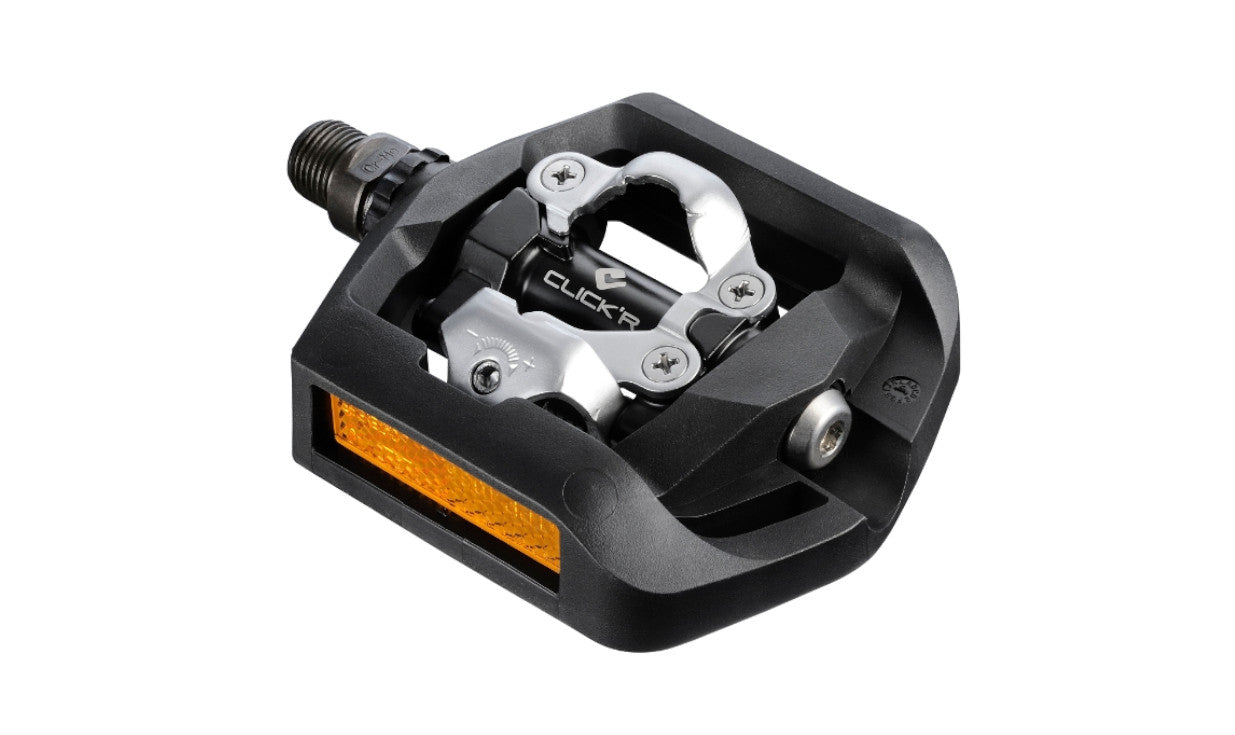 Pédales mixtes automatiques et à plateforme Shimano SPD Click R PD-T421