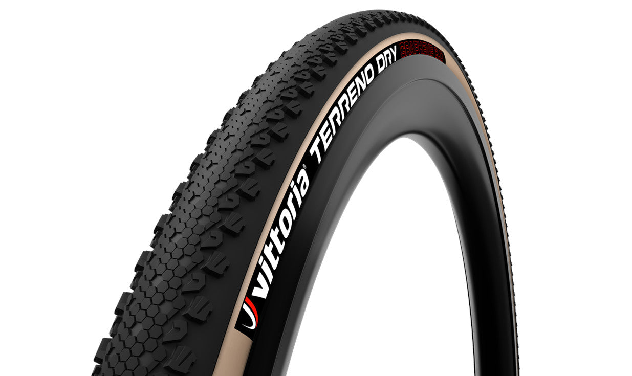 Pneu Vittoria Terreno Dry - 3C Graphene 2.0 - Tubeless Ready - JANTE