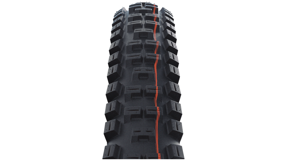 Pneu Schwalbe Big Betty Addix Soft Super Gravity Tubeless Easy focus crampons