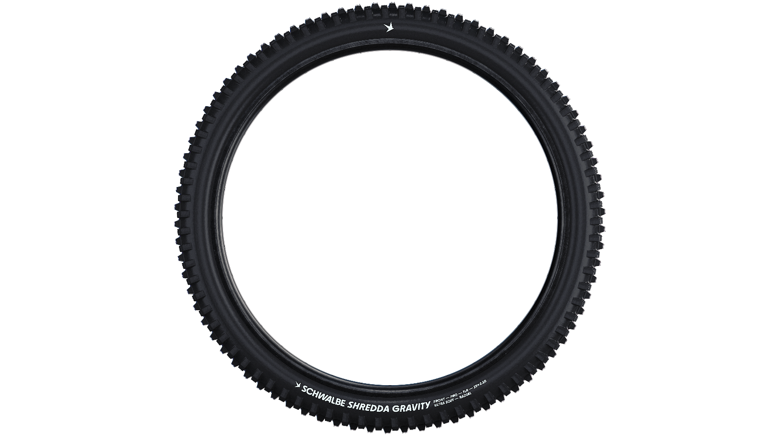 Pneu VTTAE Schwalbe Shredda Front Gravity Pro TLR profil