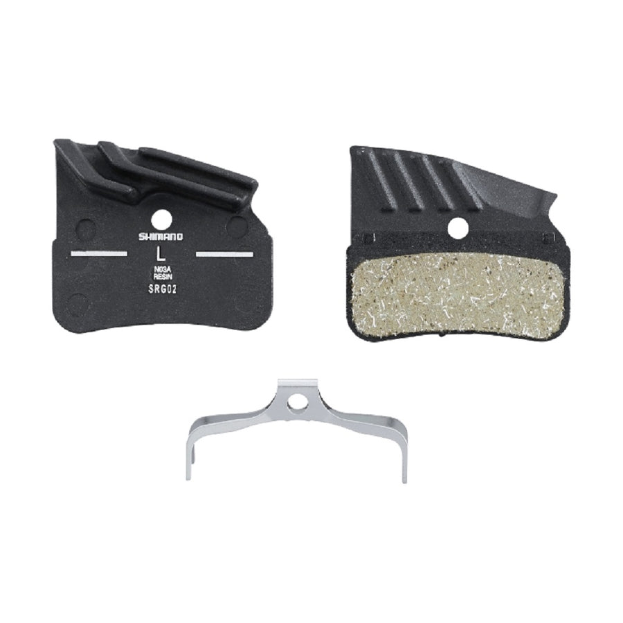 Plaquettes frein à disque 4 pistons organique Shimano N03A #2