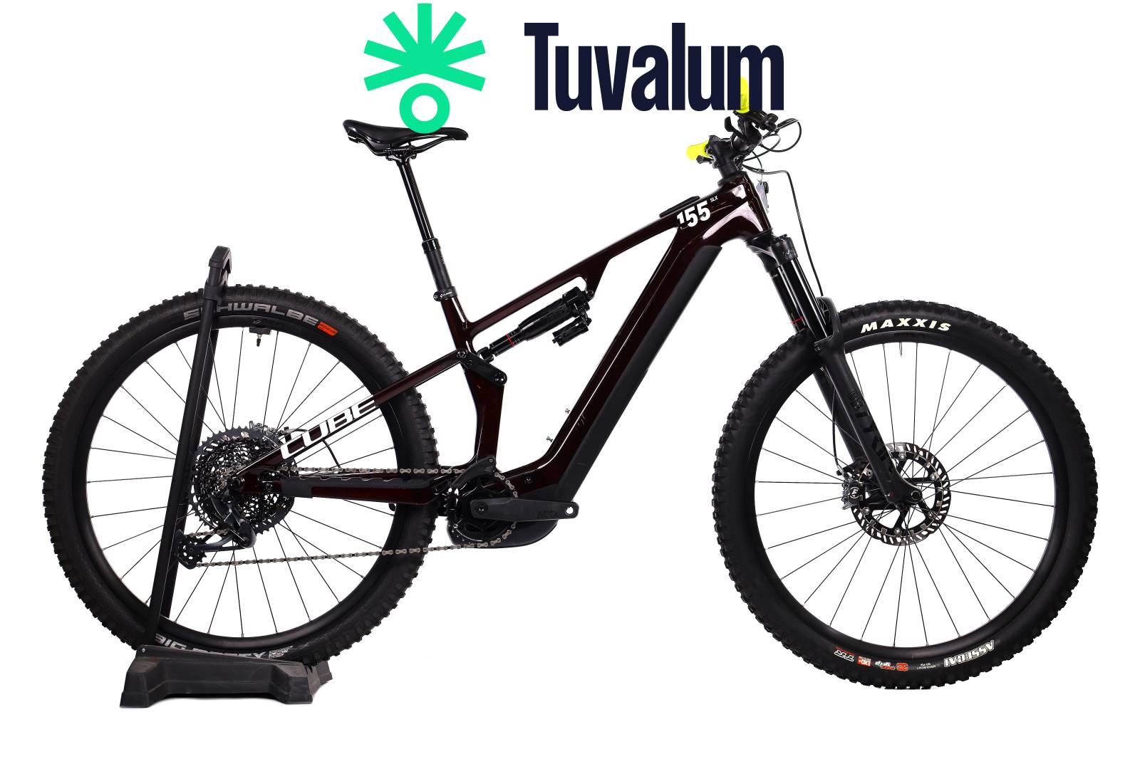Cube Stereo Hybrid One55 C68X SLX - VTT Tout suspendu électrique