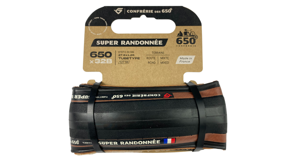 Pneu Hutchinson Confrérie des 650 - Super Radonnée-  Tubetype