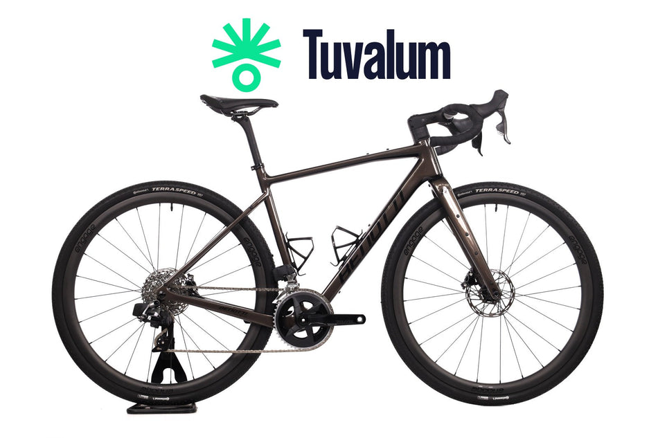 Benotti Fuoco Gravel Carbon Tobacco Rival AXS