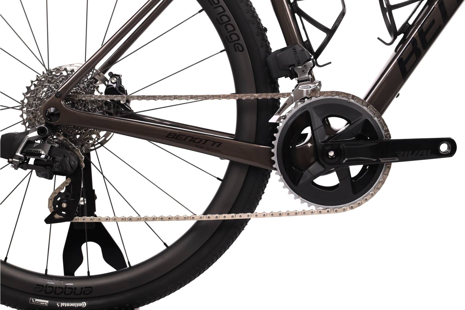 Benotti Fuoco Gravel Carbon Tobacco Rival AXS
