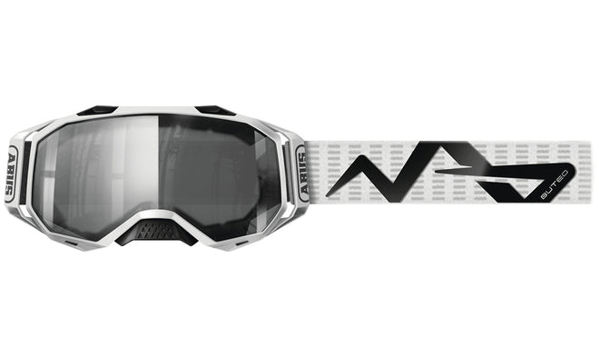 Masque pour casque intégral VTT Buteo Abus blanc