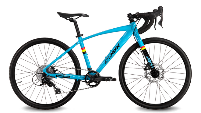 Vélo Gravel Cyclocross Bemoov 24 pouces