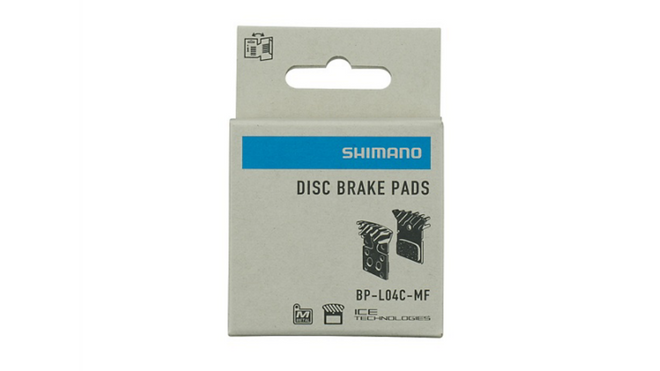 Pastiglie freno Shimano Metal L04C - con aletta e molla