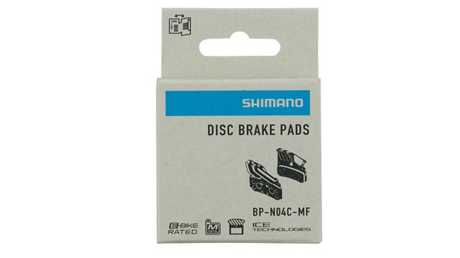 Plaquettes de freins Shimano Métal N04C-MF avec ailette et ressort