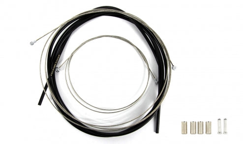 Kit Câbles et Gaines Freins Shimano Standard - Câbles Acier Inox - Y80098022