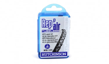 Kit De Réparation Pneu Tubeless Hutchinson - 5 Mèches 1,5mm + 5 Mèches 3mm | Lime Et Porte-mèche Inclus, Capsule Transport