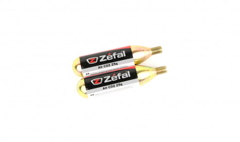 Lot de 2 Cartouches CO2 Zéfal 25g Filetées