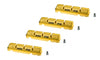 Cartouches Patins SwissStop FlashPro Yellow King - Pour Jantes Carbone (2 paires)