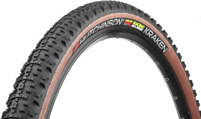 Pneu Hutchinson Kraken Racing Lab - Race Ripost XC - Hardskin - Tubeless Ready noir beige