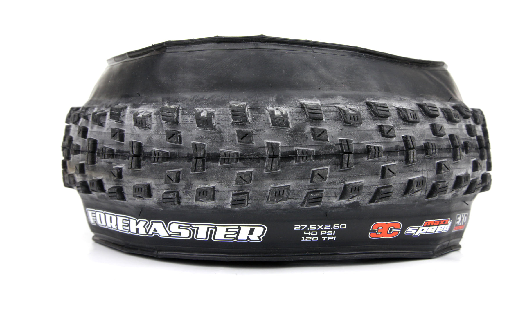 Pneu Maxxis Forekaster+ - EXO Protection - 3C Maxx Speed - Tubeless Ready assiette