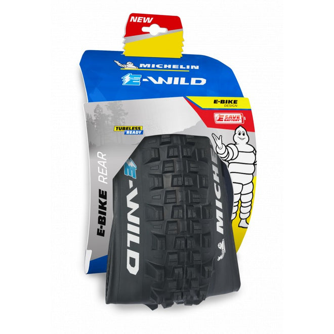 Pneu Michelin E-Wild Rear - E-Gum-X - Gravity Shield - Tubeless Ready