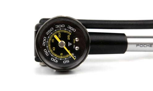 Pompe pour Fourche et Amortisseur Topeak Pocket Shock DXG 25 bar / 360 PSI