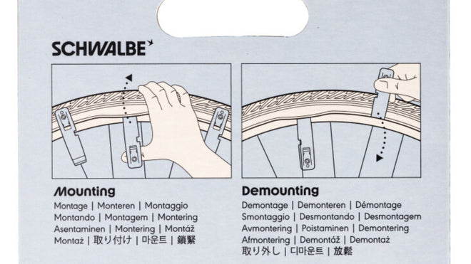 Démonte Pneu Schwalbe - Jeu de 3