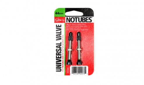 Valves Tubeless Route Universelles Notubes (la paire)