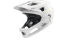 Casque VTT integral enfant Abus Youdrop FF blanc avec mentonniere amovible pour securite optimale