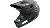 Casque VTT intégral enfant Abus Youdrop FF noir mat avec mentonnière amovible pour protection optimale