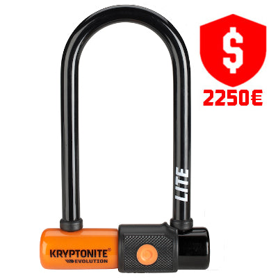 Antivol vélo U à clés Kryptonite Evolution Lite Mini 6 - #1