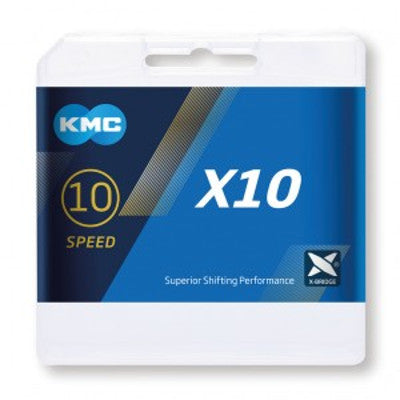 Chaine de vélo KMC 10 vitesses avec attache rapide 114 maillons  - #3
