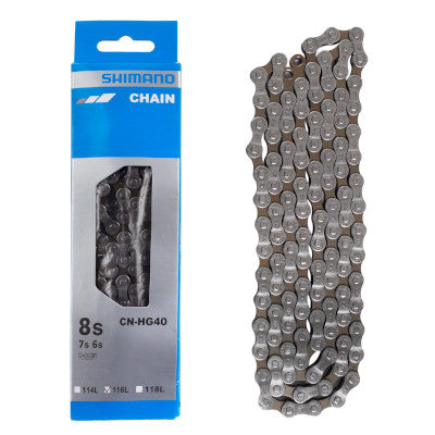 Chaine Shimano HG 116 maillons CN-HG40 à attache rapide 6/7/8V - #1