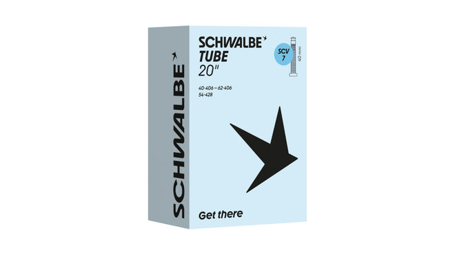 Chambre a air Schwalbe 20 pouces avec valve Presta et Schrader 40 mm pour velo performant et fiable