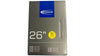 Chambre a air Schwalbe 26 pouces avec valve Presta SV13 de 60 mm compatible VTT et velo ville