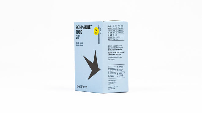 Chambre a air Schwalbe 700 29 pouces avec valves Presta et Schrader, disponible en 40 50 60 mm