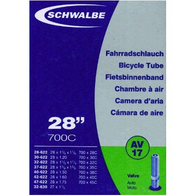 Chambre à air Schwalbe 700 / 29" - Presta 40 / 50 / 60 mm - Schrader 40 mm