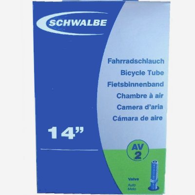 Chambre à air vélo 14 X 1.75 Schrader Schwalbe - #1