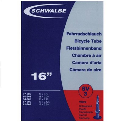 Chambre à air Schwalbe 16