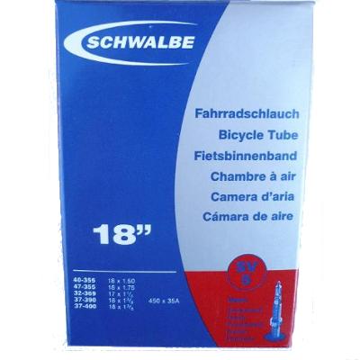 Chambre à air vélo 450A / 18 x 1.75 Schwalbe - #1