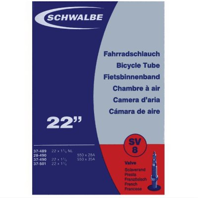 Chambre à air vélo 550A / 22 pouces Schwalbe - #2