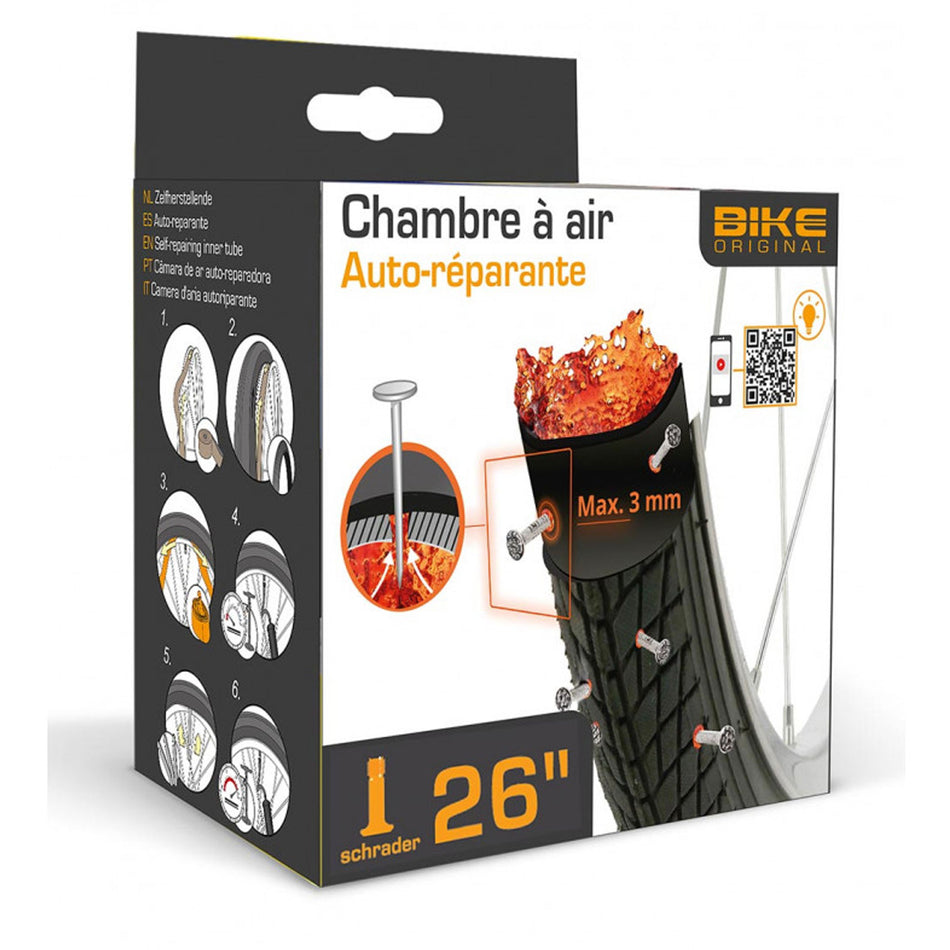 Chambre à air increvable 26 pouces valve schrader - #1